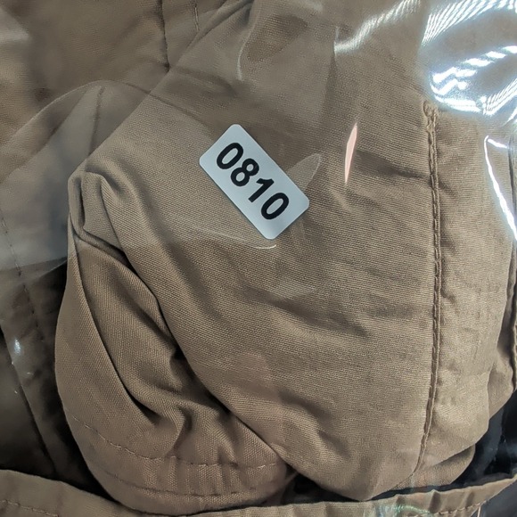 Vintage Gtt‎ Sports Exide Batteries NASCAR Select Full Zip Jacket Beige Size L - Picture 7 of 8